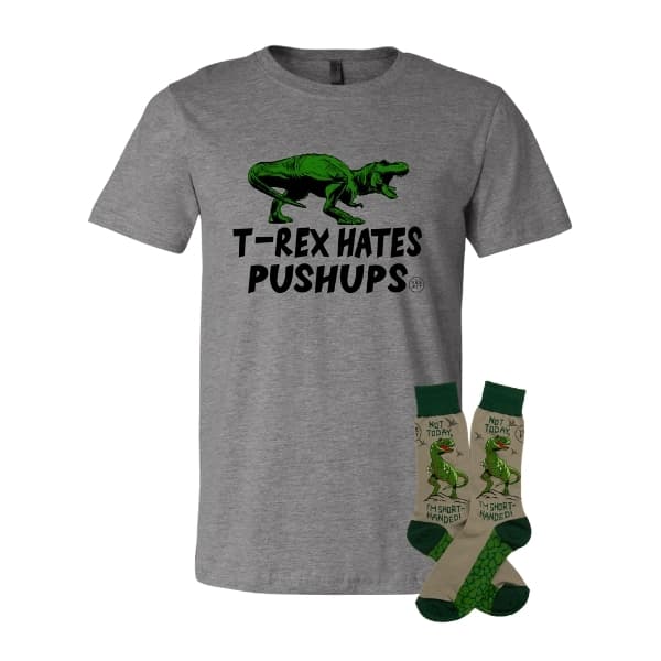 T-Rex Hates Pushups card image